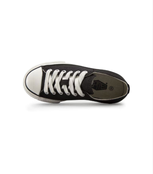 CANVAS LOW JR  SPITE - BLACK