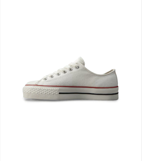 CANVAS LOW JR  SPITE - WHITE