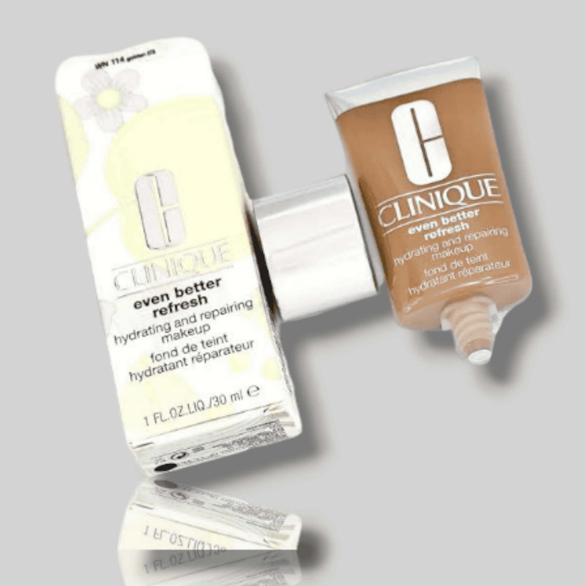 Clinique Even Better Refresh Hydrating and Repairing Makeup in shade WN 114 Golden