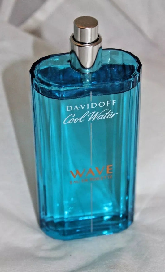 DAVIDOFF Cool Water Wave Man Eau de Toilette. NO CAP & WITHOUT BOX (TESTER)