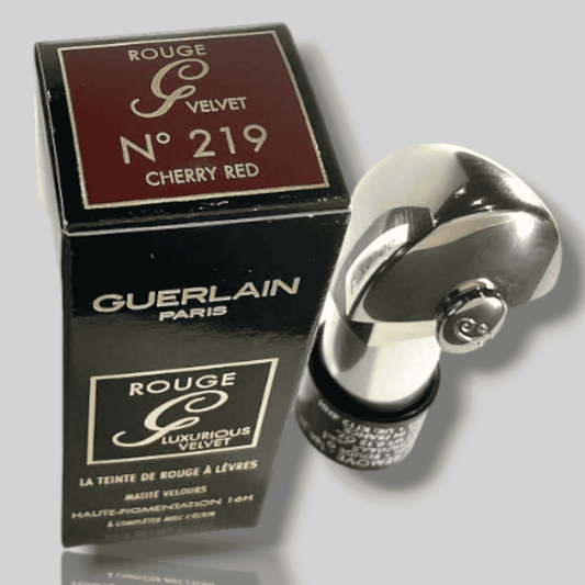 Guerlain Rouge G Luxurious Velvet in No. 219 Cherry Red