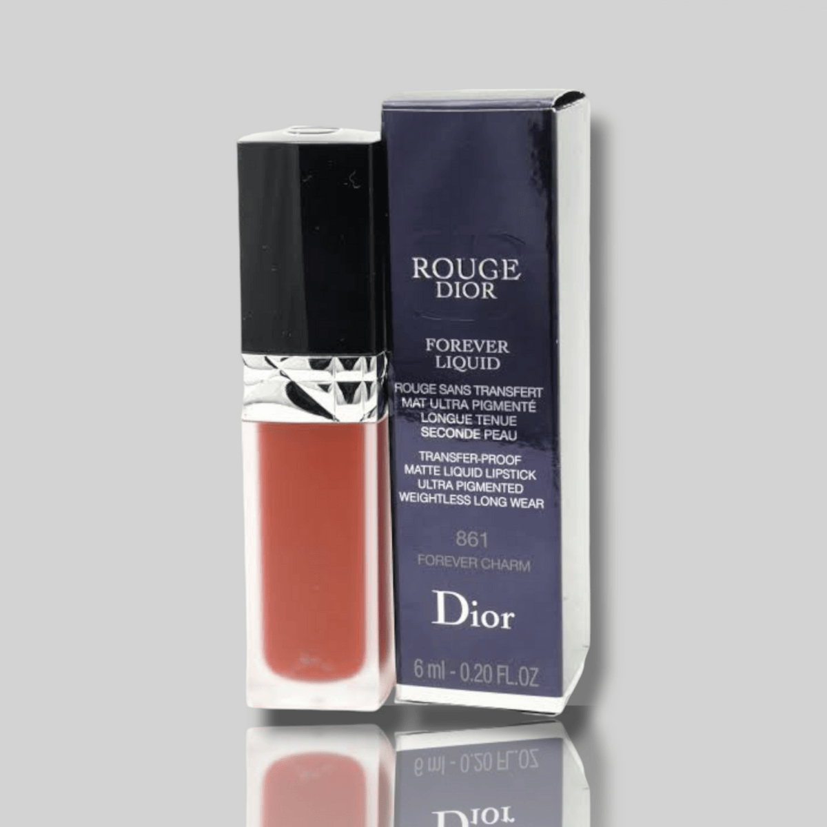 Rouge Dior Forever Liquid 861 Forever Charm lipstick