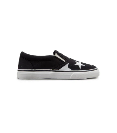 SPITE SLIP ON CANVAS Jr. - BLACK