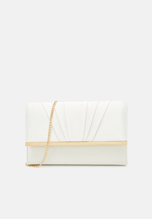 Anna Field Clutch - White