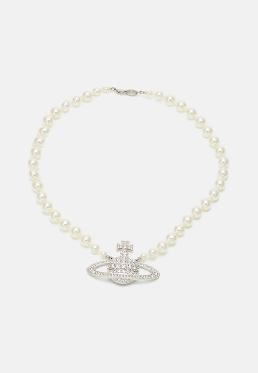 VIVIENNE WESTWOOD RELIEF PEARL NECKLACE UNISEX - SMYKKE