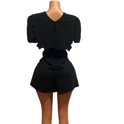 YISHION BLACK JUMPSUIT